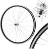 26 colių priekinis ratas, kūgio formos, O-juodas/P-juodas, Shimano