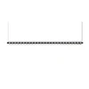 Pakabinamas šviestuvas 26,5W LED pakabinamas linijinis šviestuvas LOOP, juodas, 2700K, 1300mm, DALI