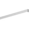 26W LED linijinis paviršinis šviestuvas X-LINE SLIM, anoduoto aliuminio sp., 4000K, IP40