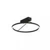 26W LED lubinis šviestuvas, juodas, 3000K, dimeriuojamas, 40cm, 2561