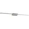 27,39W LED sieninis šviestuvas BARRIO, juodas, 4000K, IP44, 01-2508