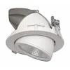 28W LED įleidžiamas pakreipiamas šviestuvas ANGLE, baltas, 4000K, IP44