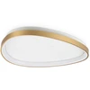 Lubinis šviestuvas Ideal Lux 28W LED paviršinis šviestuvas GEMINI, žalvario sp., 3000K, dimeriuojamas, 328966