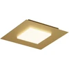 Lubinis šviestuvas 28W LED paviršinis šviestuvas TATAMI, matinės aukso sp., 3000/4000/6500K