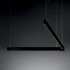 Pakabinamas šviestuvas 29W LED pakabinamas linijinis šviestuvas STEEL, juodas, 3000K, dimeriuojamas, šviestuvai gali būti jungiami į liniją, 367590