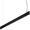 Pakabinamas šviestuvas 29W LED pakabinamas linijinis šviestuvas STEEL, juodas, 3000K, dimeriuojamas, šviestuvai gali būti jungiami į liniją, 367590