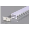 2m LED juostos įleidžiamas profilis OPTONICA, sidabro sp., 21.5x9.8mm, komplektuojamas su dangteliu ir užbaigimais