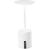 2W LED įkraunamas stalo šviestuvas LIBERTY, baltas, dimeriuojamas, IP44