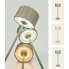 2W LED įkraunamas stalo šviestuvas, smėlio sp., 2700/4000/6500K, dimeriuojamas, IP44, E488
