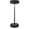 Ideal Lux 2W LED įkraunamas stalo šviestuvas TOFFEE, juodas, 3000K, IP54, 328614