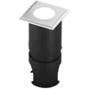 2W LED įleidžiamas į grindinį šviestuvas IMPACT, nikelio sp., 3000K, IP67