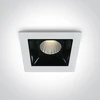 2W LED įleidžiamas šviestuvas, baltas, 3000K, 50102B/W/W