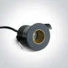 2W LED įleidžiamas šviestuvas, juodas, 3000K, 10102H/B/W