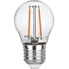 2W LED lemputė, skaidri, E27, 6500K