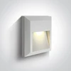 2W LED sieninis šviestuvas, baltas, 2700/3300/4000K, IP65, 67388B/W/V