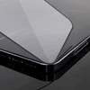 2x itin stipraus Full Glue viso ekrano grūdinto stiklo rinkinys su Case Friendly rėmeliu iPhone 14 Max / 13 Pro Max juodas
