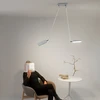 2x18W LED lubinis šviestuvas BOOK, pilkas