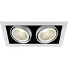 2x30W LED įleidžiamas šviestuvas, baltas, 4000K, 51230/W/C