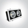 2x30W LED įleidžiamas šviestuvas, baltas, 4000K, 51230/W/C