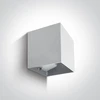2x3W LED sieninis šviestuvas, baltas, 3000K, 67398C/W/W