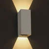 2x3W LED sieninis šviestuvas, baltas, 3000K, 67398A/W/W