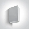2x3W LED sieninis šviestuvas, baltas, 3000K, 67398A/W/W