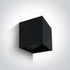 2x3W LED sieninis šviestuvas, juodas, 3000K, 67398C/B/W