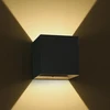 2x3W LED sieninis šviestuvas, juodas, 3000K, 67398C/B/W