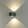 2x6W LED sieninis šviestuvas ANIA, antracito sp., 3000K, IP65, A2060100GR