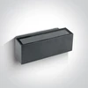 2x6W LED sieninis šviestuvas, antracito sp., 3000K, 67374A/AN/W