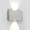 2x6W LED sieninis šviestuvas, baltas, 3000K, 67412/W/W
