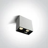 Lubinis šviestuvas 2x7W LED paviršinis šviestuvas, baltas, 3000K, 12207B/W/W