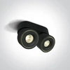 2x8W LED lubinis šviestuvas, juodas, 3000/3500/4000K, 12208LA/B/V