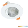 3/5/7W LED įleidžiamas pakreipiamas šviestuvas BRINO, baltas, 3000/4000/6500K