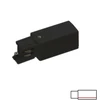 3 fazių bėgelių dešinysis sujungimas, juodas, 6CON411601DN