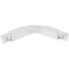 3 fazių bėgelių lankstus sujungimas, baltas, 6CON411608B