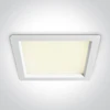 30W įleidžiamas šviestuvas, baltas, 3000/4000/6000K, IP44, 50130UV/W/V