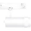 30W LED akcentinis šviestuvas į 3 fazių bėgelius TRACKLIGHT SPOT ZOOM, baltas, 3000/4000K, 21-50°, dimeriuojamas