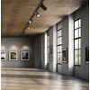 30W LED akcentinis šviestuvas į 3 fazių bėgelius KENTO, juodas, 2700/3000/4000K, dimeriuojamas, 24°, 4323401