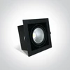 30W LED įleidžiamas pakreipiamas šviestuvas, juodas, 4000K, 51130/B/C