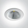 30W LED įleidžiamas šviestuvas, baltas, 4000K, 10130CA/W/C