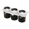 30W LED įleidžiamas šviestuvas OUTSIDER, baltos/juodos sp., CCT