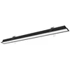 30W LED linijinis įleidžiamas šviestuvas SASA, juodas, 4000K, 1140mm, DALI, 3917-03114-4-B-P-D3