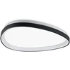 30W LED lubinis šviestuvas GEMINI, juodas, 4000K, 372075
