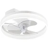 30W LED lubinis šviestuvas su ventiliatoriumi ESPERO, baltas, CCT
