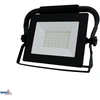 30W LED nešiojamas prožektorius KASTEL, juodas, 6000K, IP65