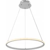 30W LED pakabinamas šviestuvas, 50cm, baltas, 3000K-6000K, dimeriuojamas