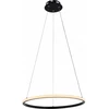 30W LED pakabinamas šviestuvas, 50cm, juodas, 3000K-6000K, dimeriuojamas