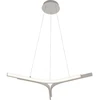 30W LED pakabinamas šviestuvas ALTA, sidabro sp., 3000K, 4325900