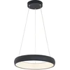 30W LED pakabinamas šviestuvas, juodas, 3000K, dimeriuojamas, 2044